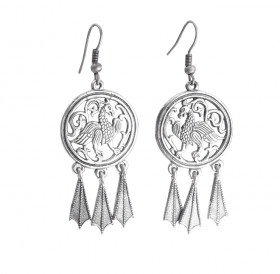 Earrings "Suzdal birds"