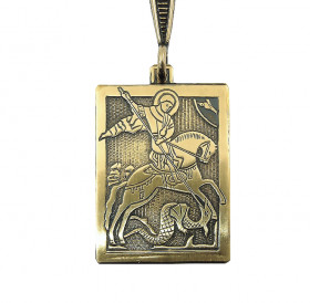 Pendant "St. George the Victorious, slaying the serpent"