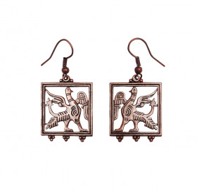 Earrings "Tsar-birds"