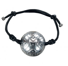 Spherical cord bracelet "Prosperity"