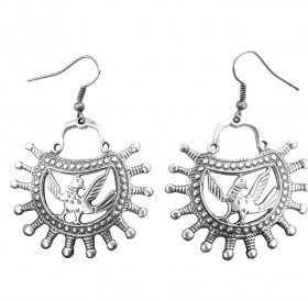 Earrings slotted "Novgorod Falcons"