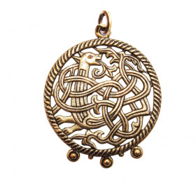 Slotted pendant "Unknown animal"