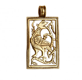 Slotted pendant "Simargl prosperous"