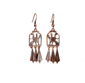 Earrings "Cathedral Prince-Birds"