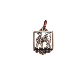 Slotted pendant "Griffin"