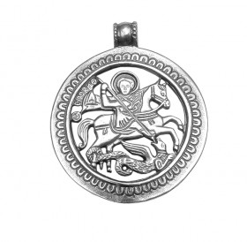 Slotted pendant "George the Victorious"