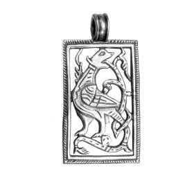 Slotted pendant "Simargl prosperous"