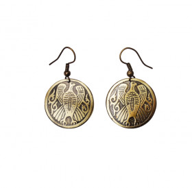 Earrings "Falcons"