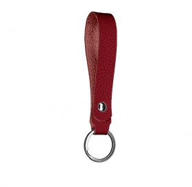 Medium leather key chain