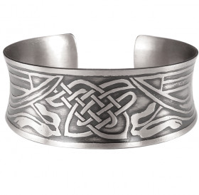 Concave bracelet "Celtic dragons"