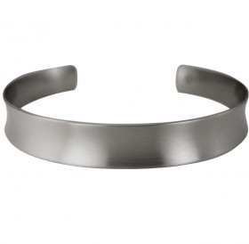Narrow concave bracelet