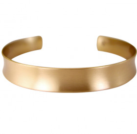 Narrow concave bracelet