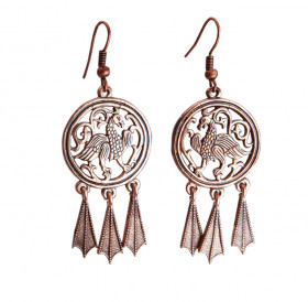 Earrings "Suzdal birds"