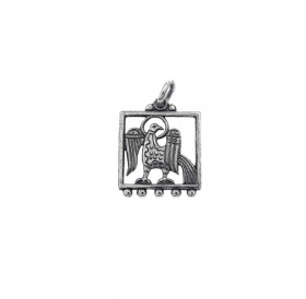 Slotted pendant "Divine bird"