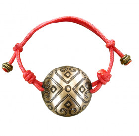 Spherical cord bracelet "Prosperity"