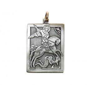 Pendant "St. George the Victorious, slaying the serpent"