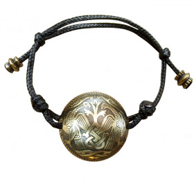 Spherical bracelet-cord "Suzdal hawks"