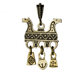 Pendant "Twin horses"