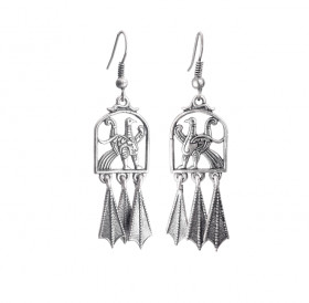 Earrings "Cathedral Prince-Birds"