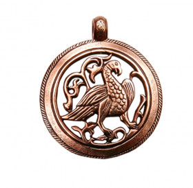Slotted pendant "Suzdal bird"
