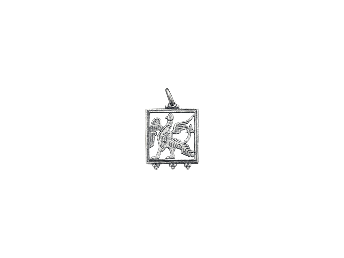 Slotted pendant "Tsar-bird"