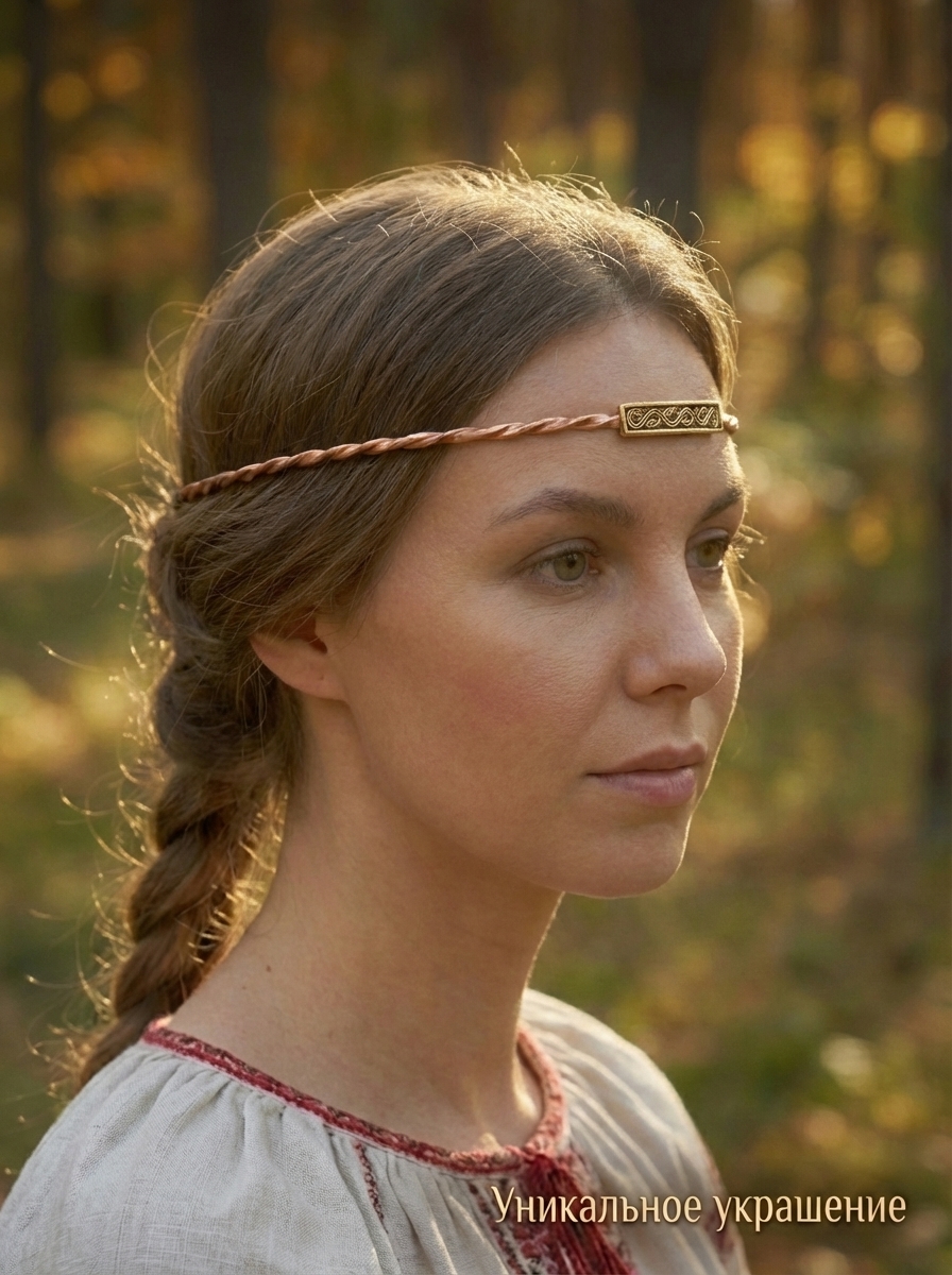 Twisted headdress "Vine"