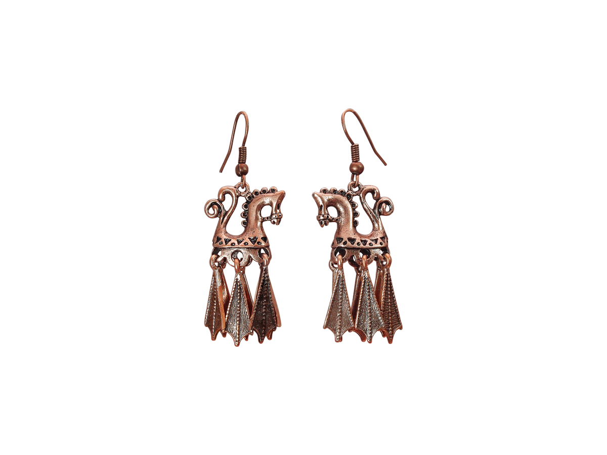 Earrings "Horses"