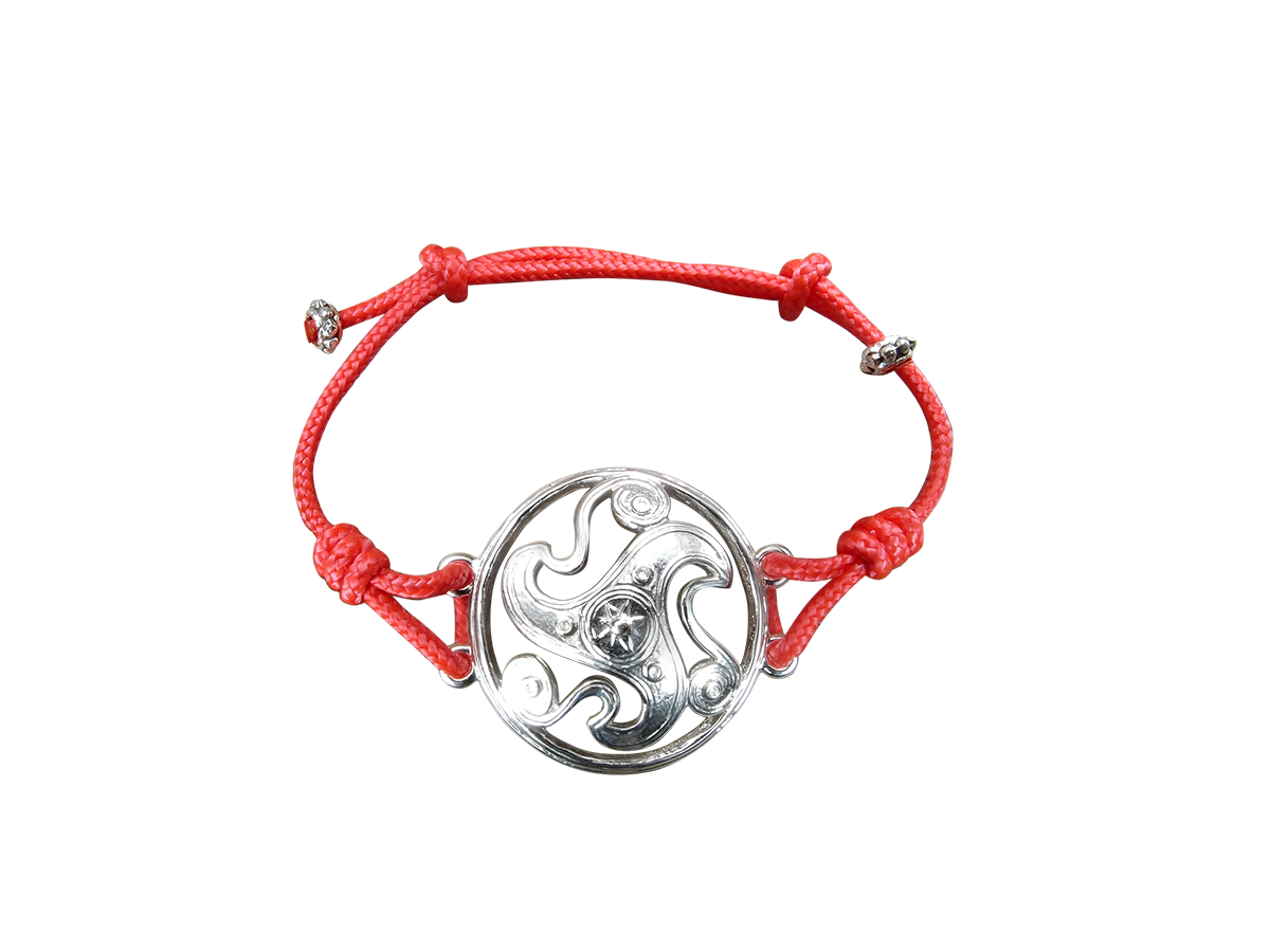 Bracelet-lace "Triskelion"