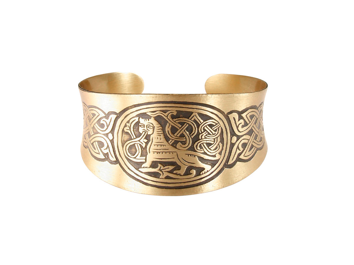 Concave bracelet "King of beasts"