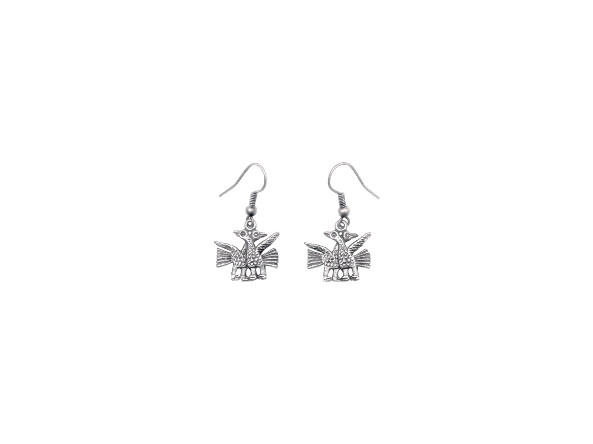 Earrings "Vladimir geese-swans"