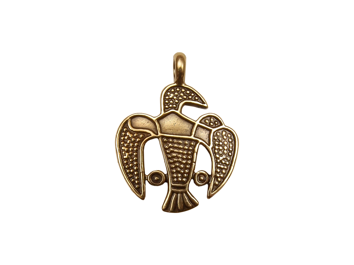 Slotted pendant "Falcon"