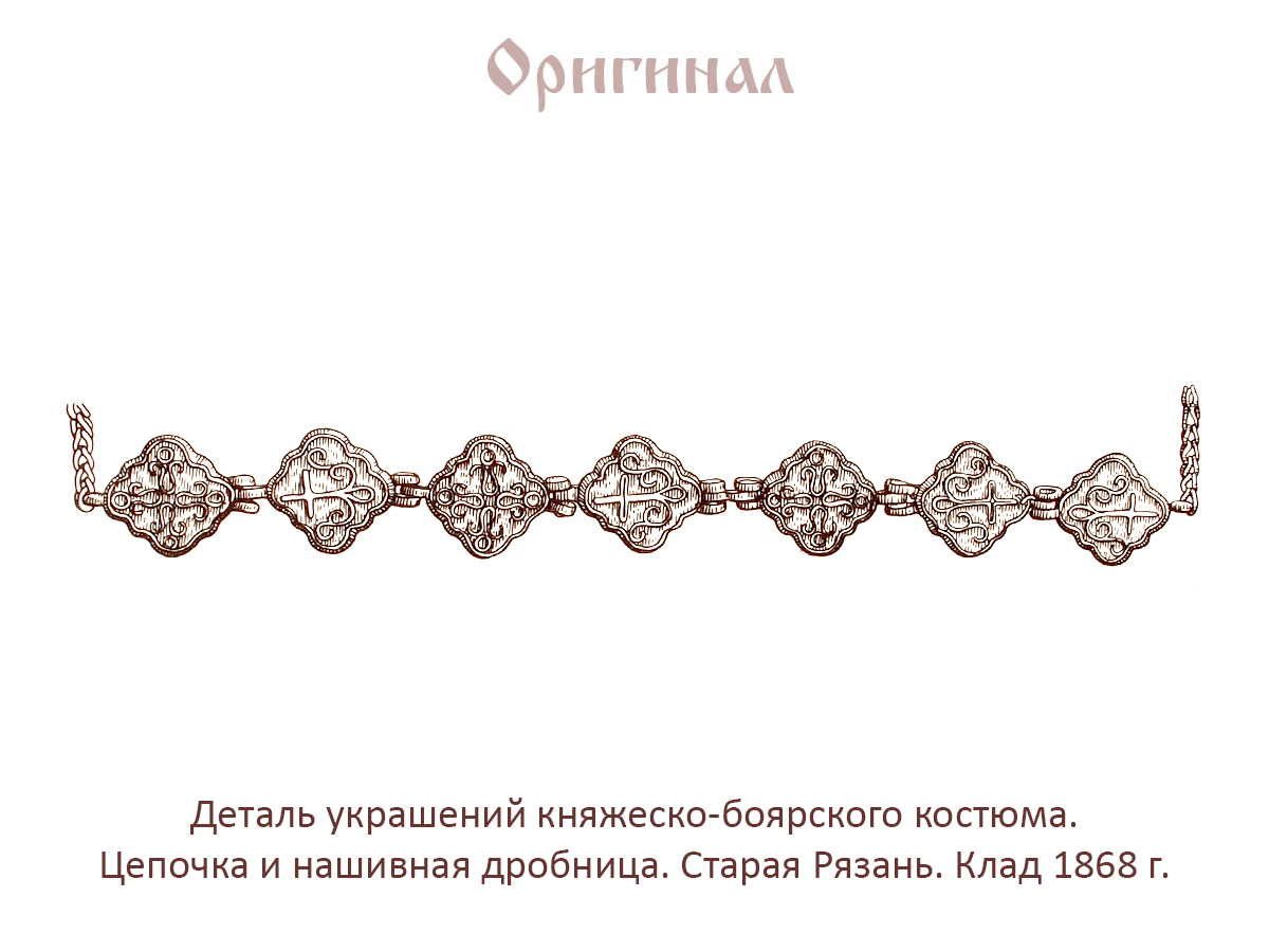 Bracelet-lace "Prosperous cross" No. 3