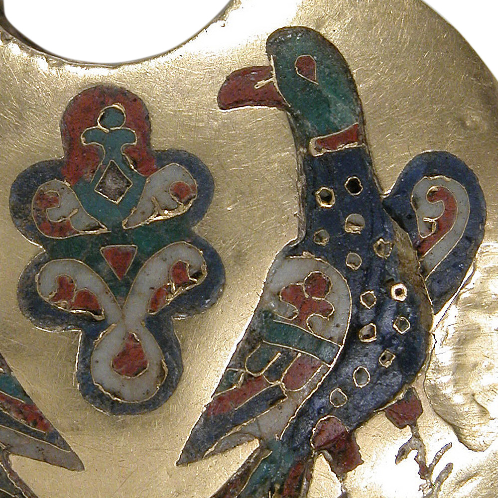 Pendant "Paired prince-birds"