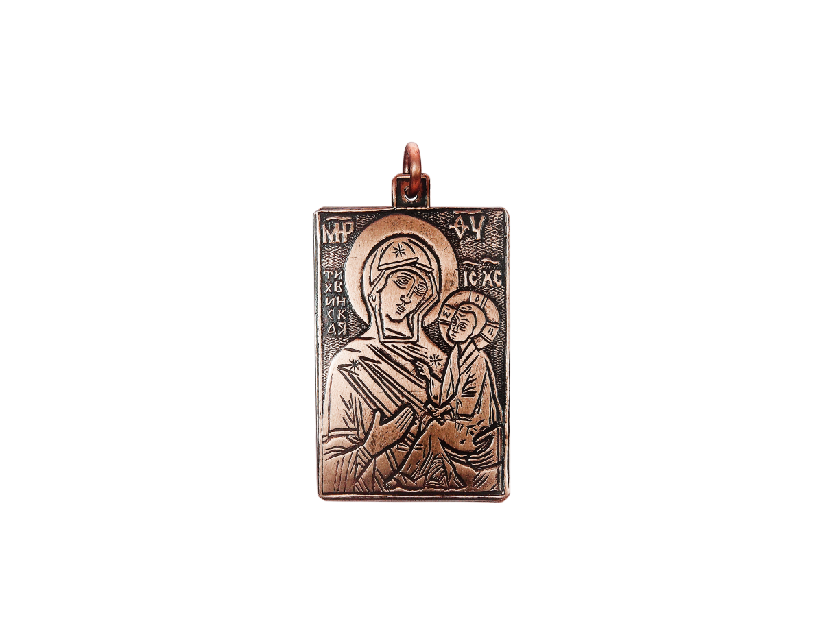 Pendant "The Tikhvin Mother of God"