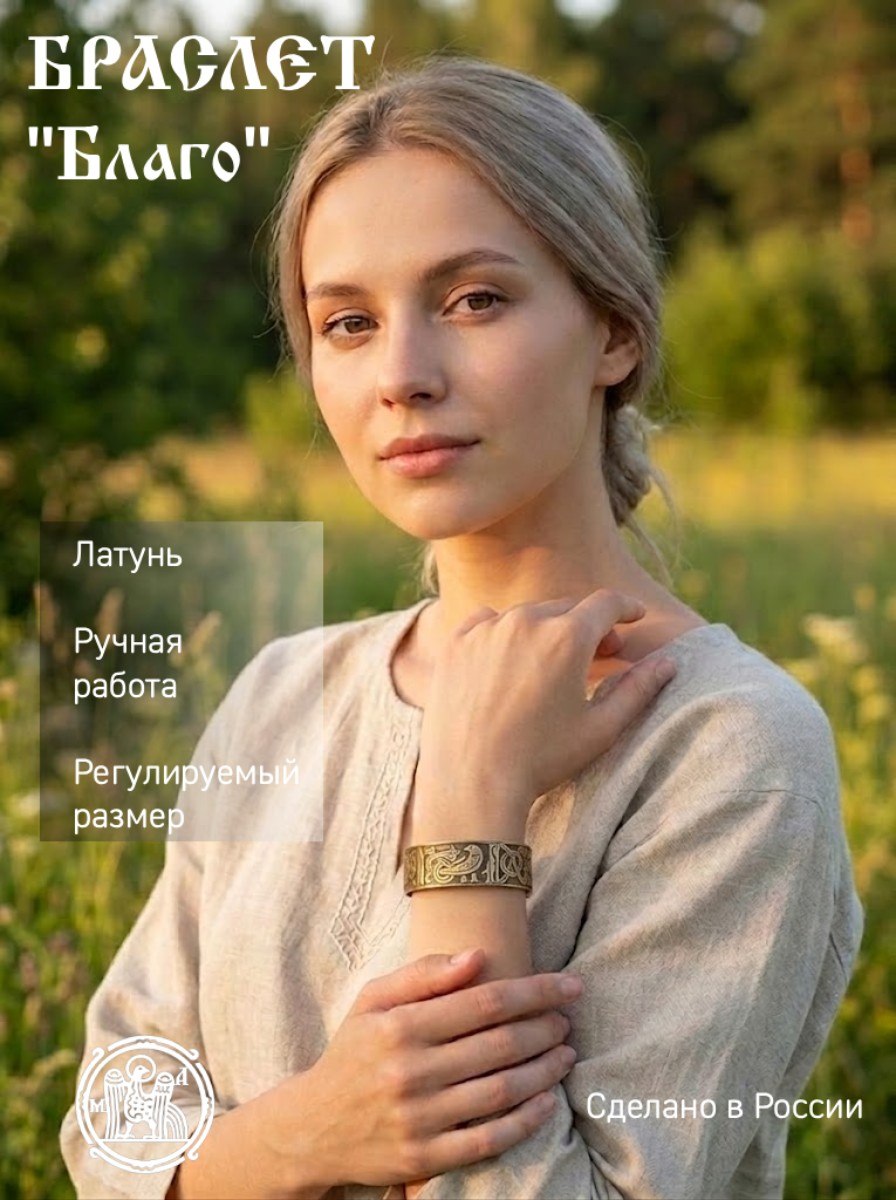 Concave bracelet "Good"