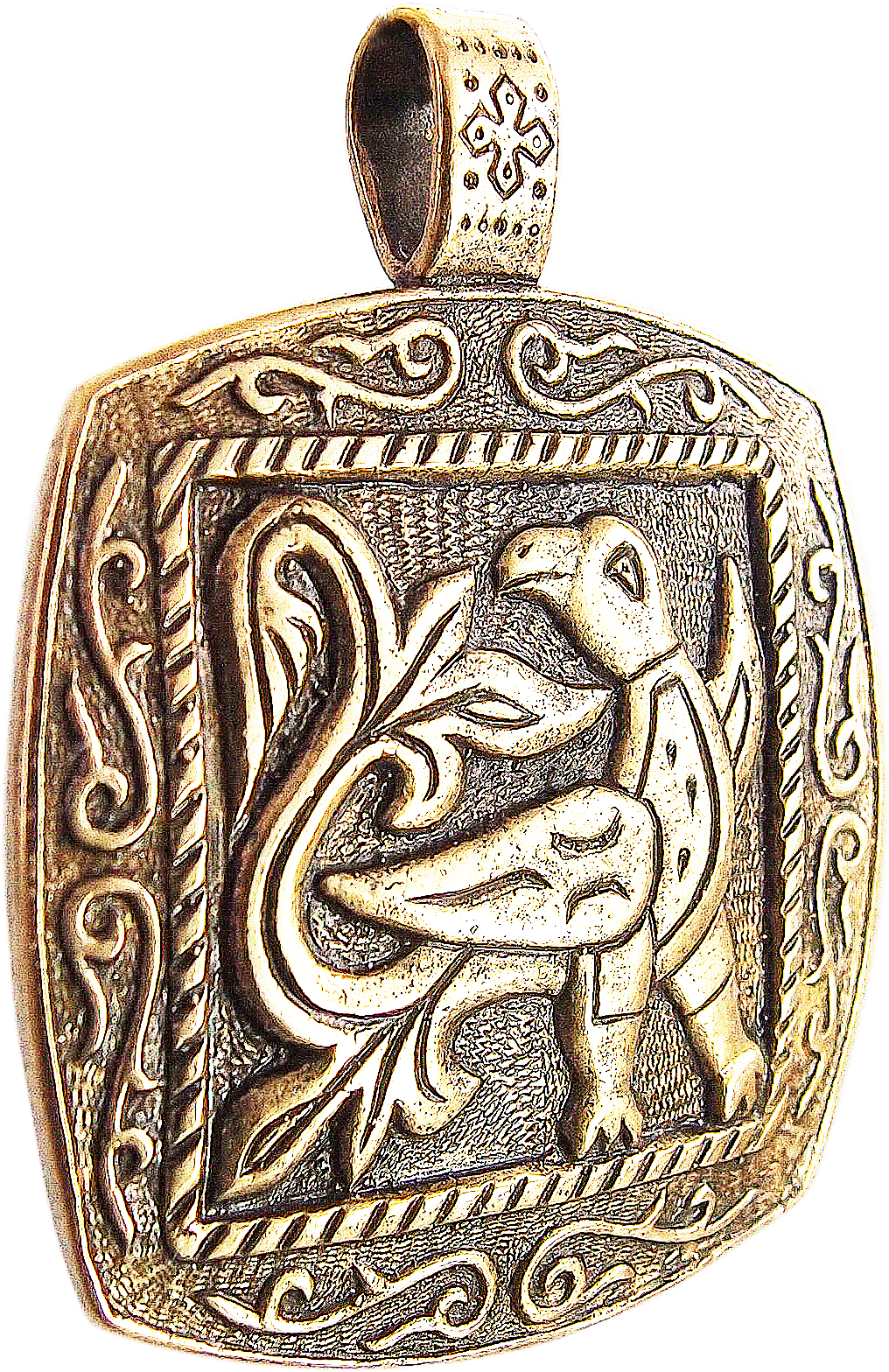 Cast pendant "Lark"