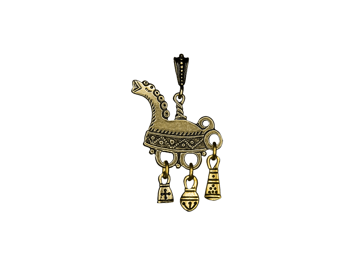 Pendant "Horse from the village of Begunitsy"