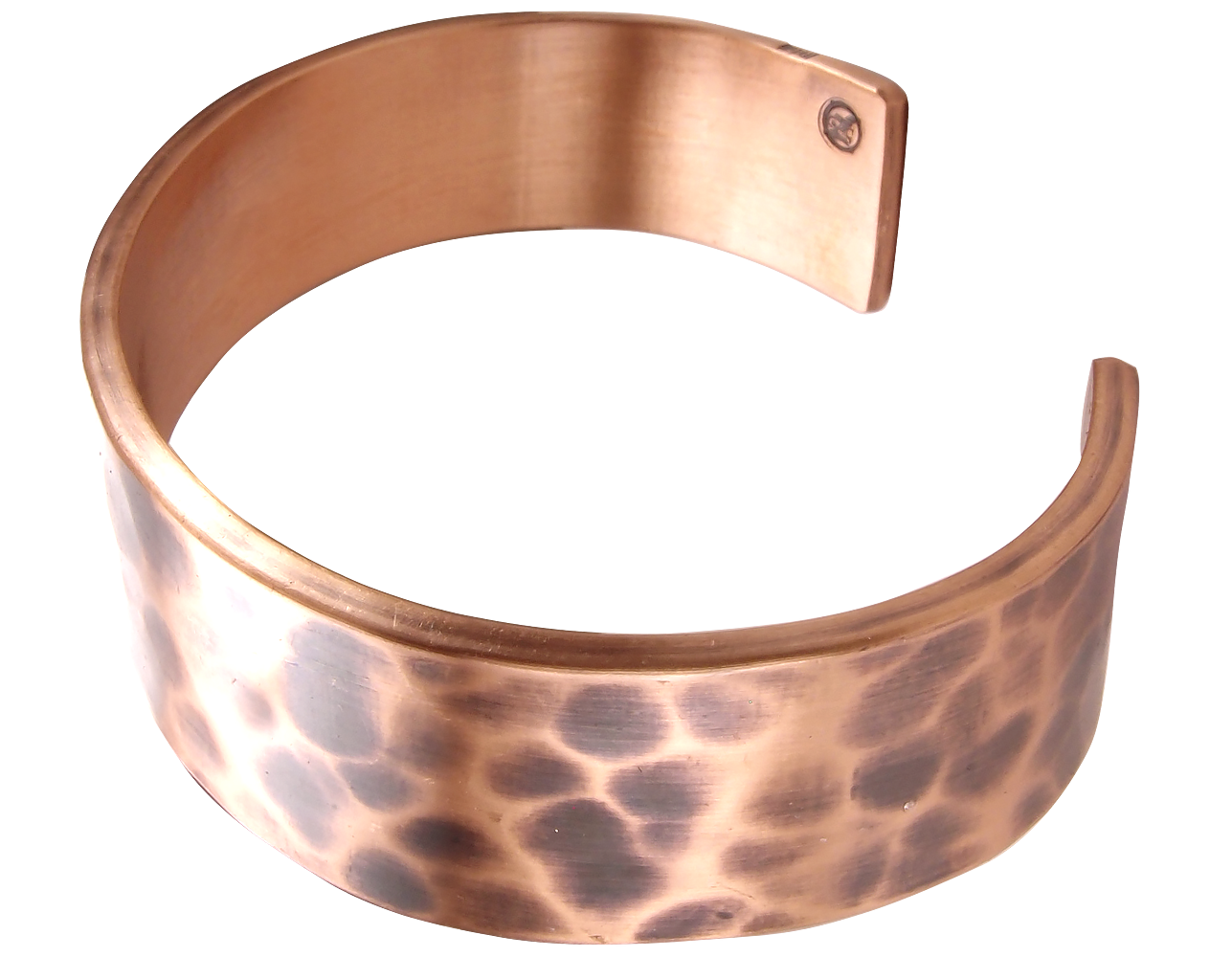 The bracelet is forged, tinted. Thickness 2,6 mm