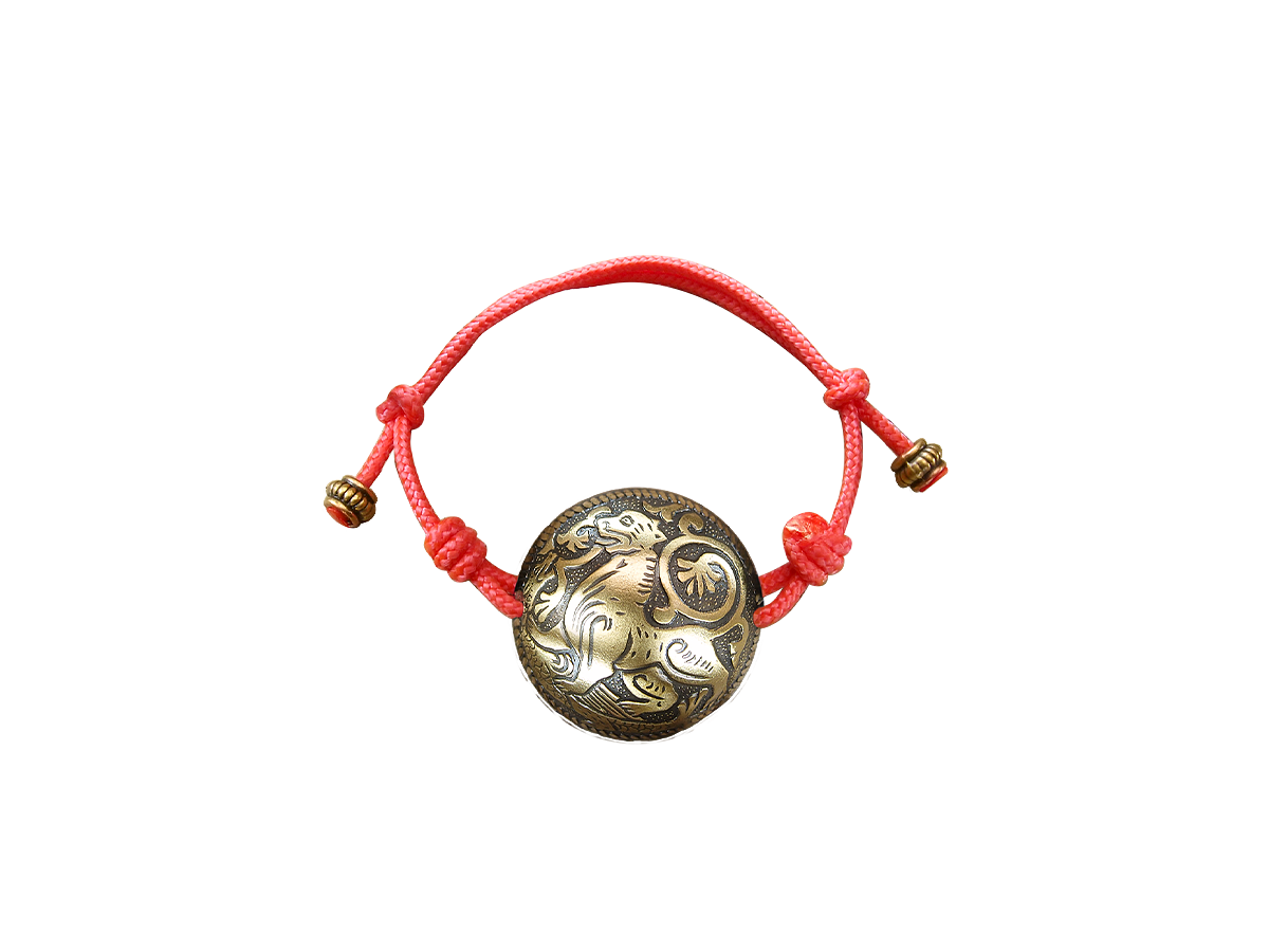 Spherical bracelet-lace "Suzdal lion"