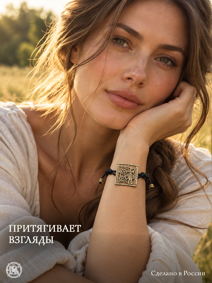 Bracelet-lace "Crane"