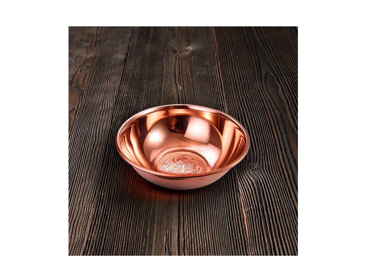 Bowl "Suzdal bird". Glossy