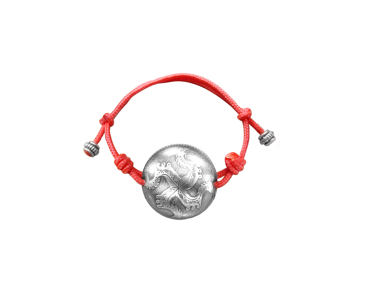 Spherical bracelet-lace "Solntsevorot"