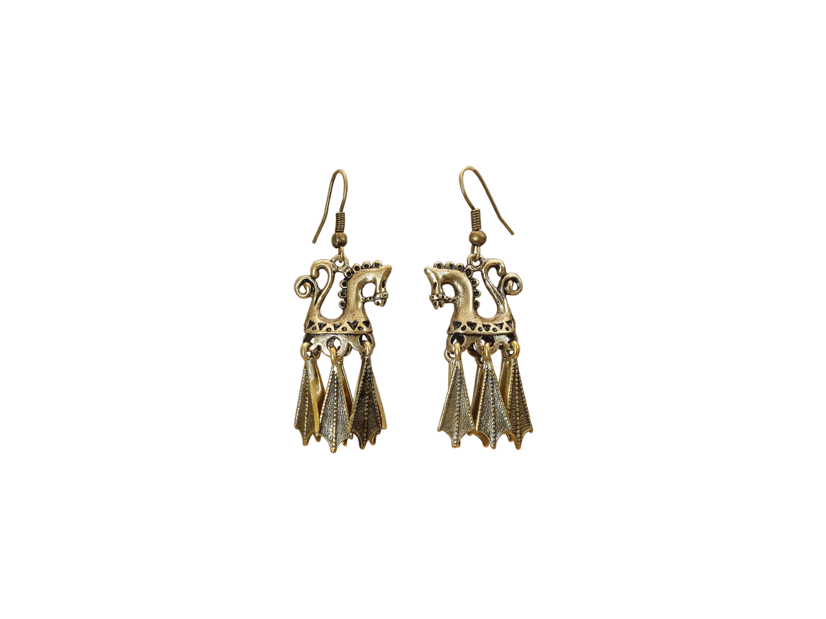 Earrings "Horses"