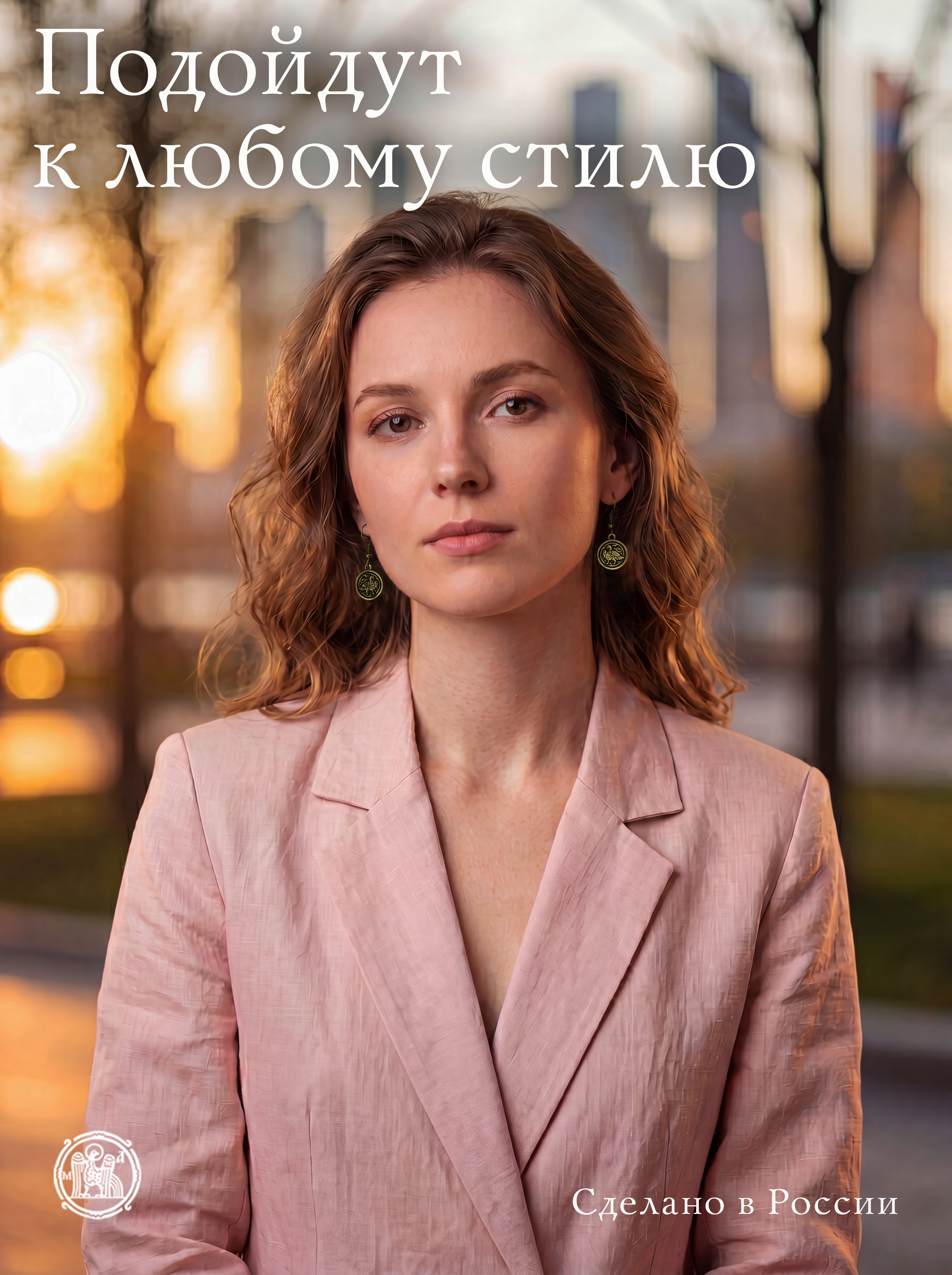 Серьги «Суздальские птицы»