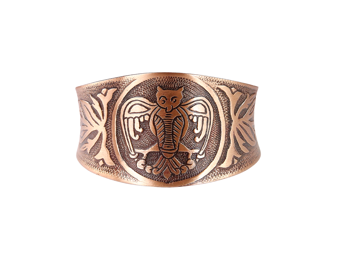 Concave bracelet "Owl"