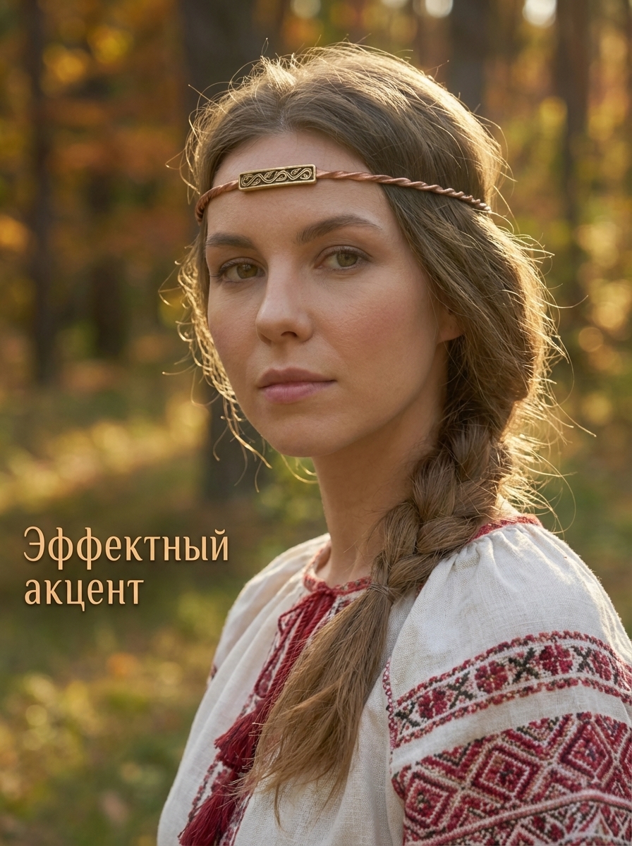 Twisted headdress "Vine"