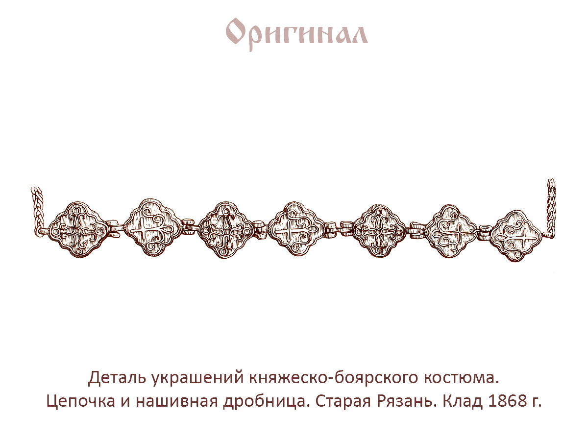 Bracelet-lace "Prosperous cross" No. 2