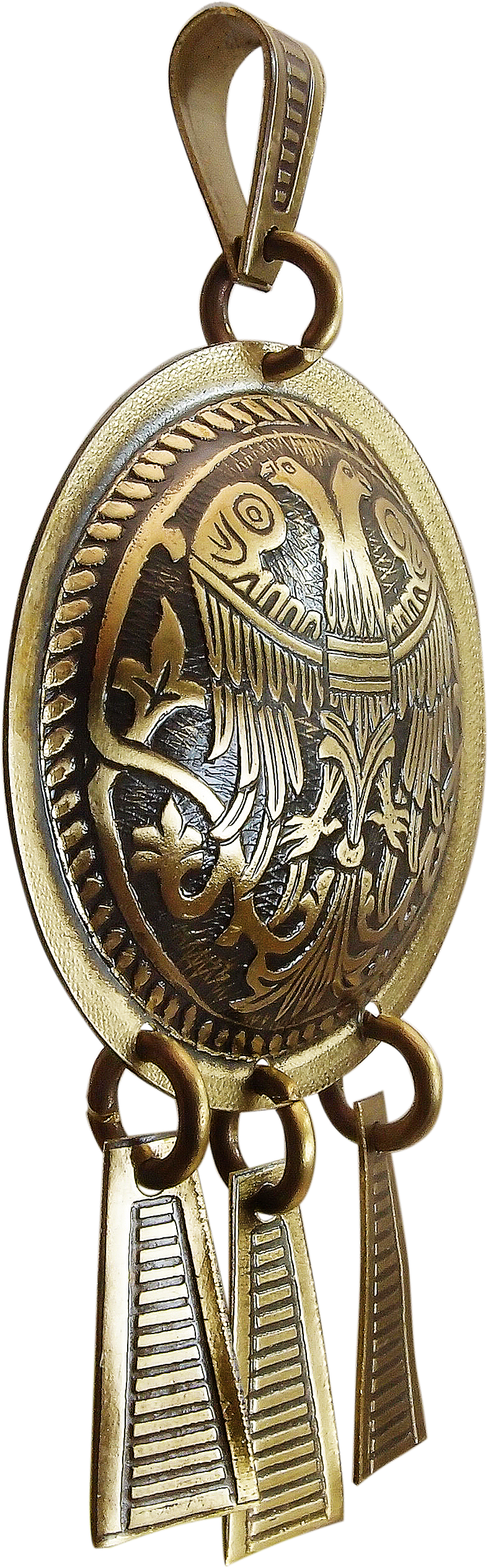 Pendant noisy "Two-headed bird"