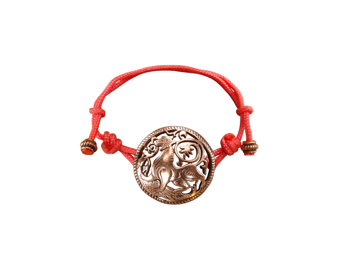 Bracelet-lace "Suzdal lion"