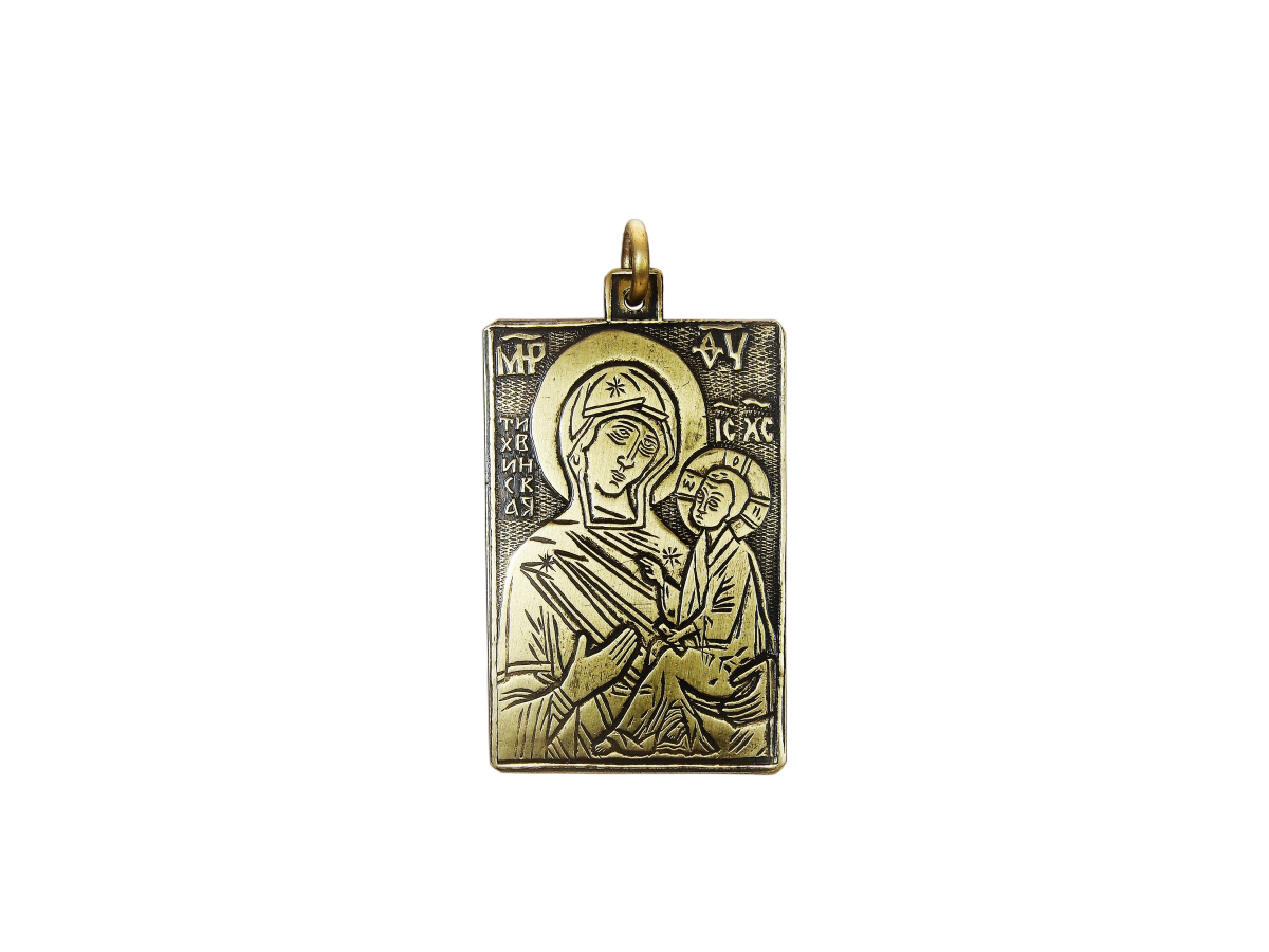 Pendant "The Tikhvin Mother of God"